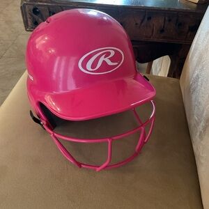 Rawlings Hot Pink Baseball Helmet